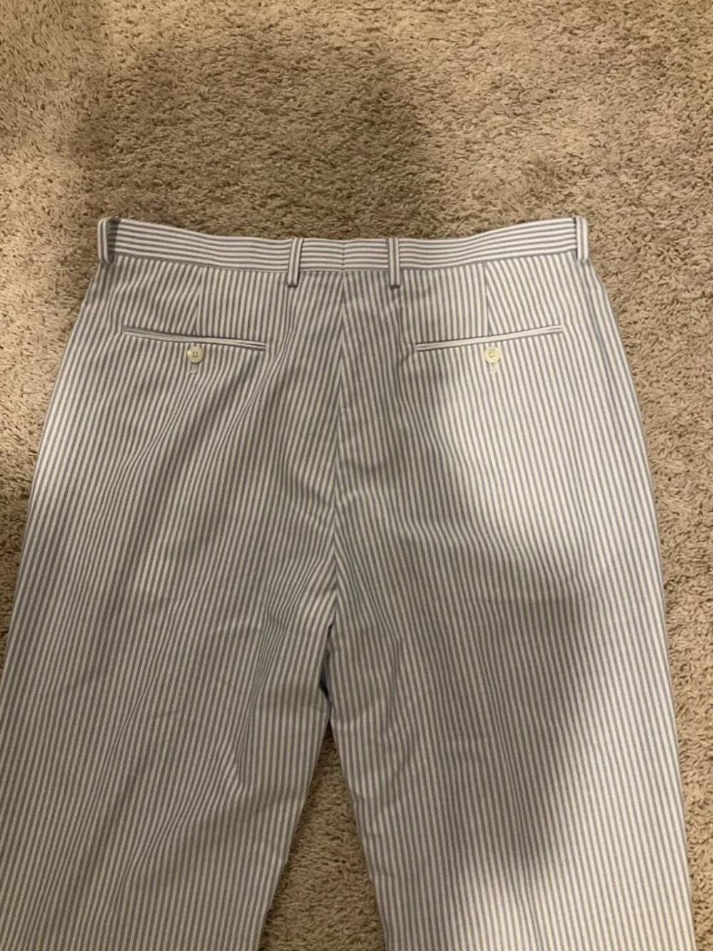 j.crew crosby classic-fit suit pant in portuguese cotton oxford. size: 34/34.